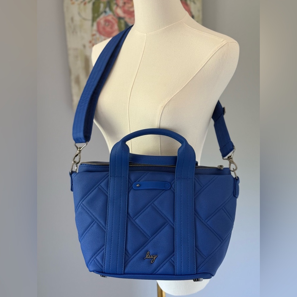 NWOT Lug Dory Matte Luxe VL Crossbody Bag - Sapphire Blue